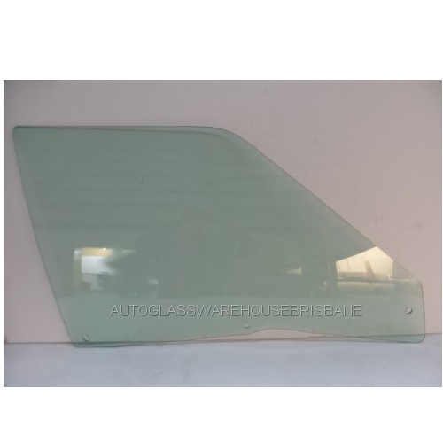 FORD FALCON XA-XB-XC - 1972 to 1973 - 4DR SEDAN - RIGHT SIDE FRONT DOOR GLASS ( FULL) - GREEN - (Second-hand)