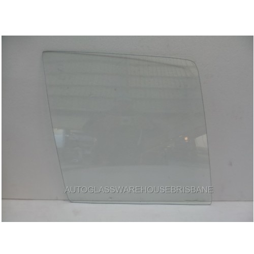 FORD ESCORT MK 11 - 1974 TO 1981 - 4DR SEDAN - DRIVERS - RIGHT SIDE FRONT DOOR GLASS - CLEAR - MADE TO ORDER - NEW