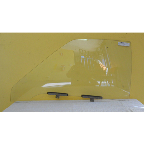 HOLDEN RODEO KB40/41 - 1981 to 1988 - UTE - PASSENGERS - LEFT SIDE FRONT DOOR GLASS - FULL WITHOUT VENT - CLEAR - NEW