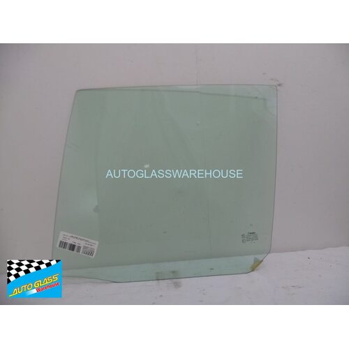 suitable for TOYOTA STARLET EP91 - 3/1996 to 9/1999 - 5DR HATCH - LEFT SIDE REAR DOOR GLASS - GREEN - NEW