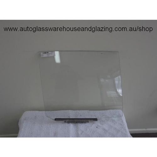 suitable for TOYOTA CORONA ST141 - 4DR SEDAN/WAGON 8/83>1987 - RIGHT SIDE REAR DOOR GLASS - (SECOND-HAND)