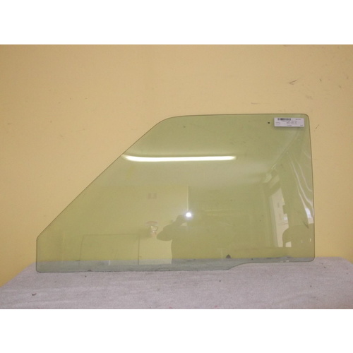 suitable for TOYOTA HILUX LN/RN50/60 - 8/1983 to 7/1988 - 2DR SINGLE CAB - PASSENGERS - LEFT SIDE FRONT DOOR GLASS FULL - NEW