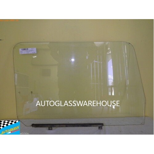 suitable for TOYOTA LANDCRUISER - 1976 to 1984 - UTE - PASSENGERS - LEFT FRONT DOOR GLASS - FULL TYPE - (GLASS ONLY) - NEW