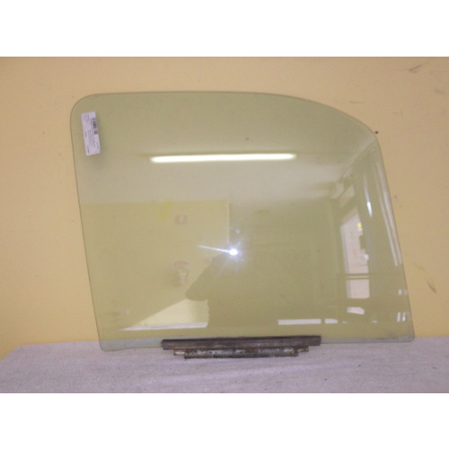 suitable for TOYOTA HILUX RZN140 - 10/1997 to 3/2005 - 4DR DUAL CAB - DRIVERS - RIGHT SIDE FRONT DOOR GLASS - 1/4 TYPE - LIMITED STOCKS - NEW