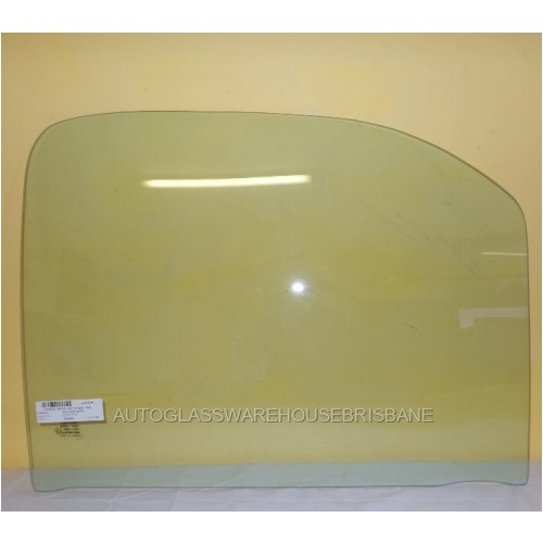 suitable for TOYOTA HILUX RZN140 - 10/1997 to 3/2005 - 2DR SINGLE/EXTRA CAB - DRIVERS - RIGHT SIDE FRONT DOOR GLASS (1/4 TYPE) - NEW