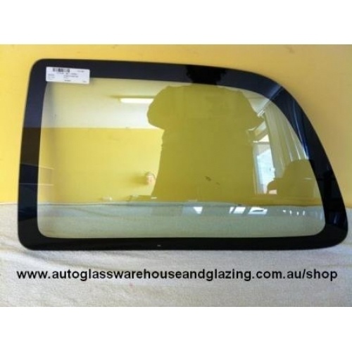 suitable for TOYOTA STARLET EP90/EP91 - 3/1996 TO 9/1999 - 3DR HATCH - PASSENGERS - LEFT SIDE OPERA GLASS - GREEN - NEW