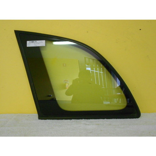 suitable for TOYOTA RAV4 20 SERIES - 7/2000 to 12/2005 - 5DR WAGON - PASSENGER - LEFT SIDE OPERA GLASS - ENCAPSULATED - (Second-hand)