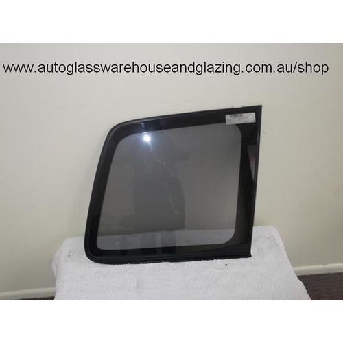 suitable for TOYOTA RAV4 1SXA11 - 7/1994 to 4/2000 - 5DR WAGON - RIGHT SIDE CARGO GLASS - ENCAPSULATED - (Second-hand)