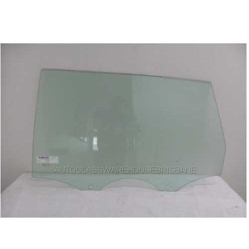 AUDI Q7 4L - 9/2006 to 6/2015 - 5DR WAGON - PASSENGERS - LEFT SIDE REAR DOOR GLASS - GREEN - NEW