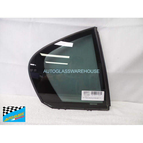 BMW 3 SERIES E90 - 4/2005 TO 2/2012 - 4DR SEDAN - DRIVERS - RIGHT SIDE REAR QUARTER GLASS - (SECOND-HAND)