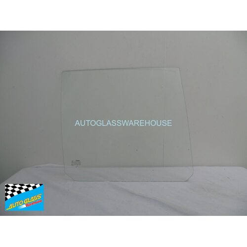 SUZUKI SWIFT SA/MB/ML - 1/1985 TO 10/1989 - 5DR HATCH - DRIVERS - RIGHT SIDE REAR DOOR GLASS - CLEAR - NEW
