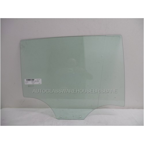 HOLDEN BARINA  MJ SPARK - 10/2010 TO 3/2016 - 5DR HATCH - DRIVERS - RIGHT SIDE REAR DOOR GLASS - GREEN - NEW