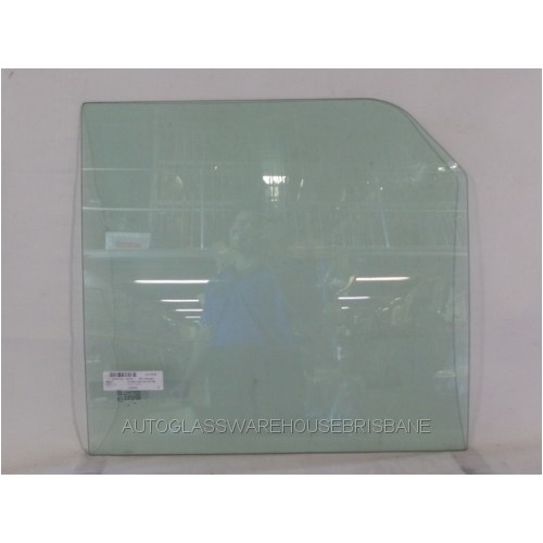 NISSAN PATROL MQ/GQ - 6/1980 TO 1/1997 - WAGON/UTE - DRIVERS - RIGHT SIDE FRONT DOOR GLASS - 1/4 TYPE - NEW