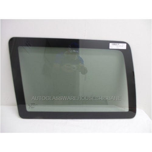 JEEP COMMANDER XH - 5/2006 to 3/2010 - 4DR WAGON - PASSENGERS - LEFT SIDE REAR CARGO GLASS - GREEN - NEW