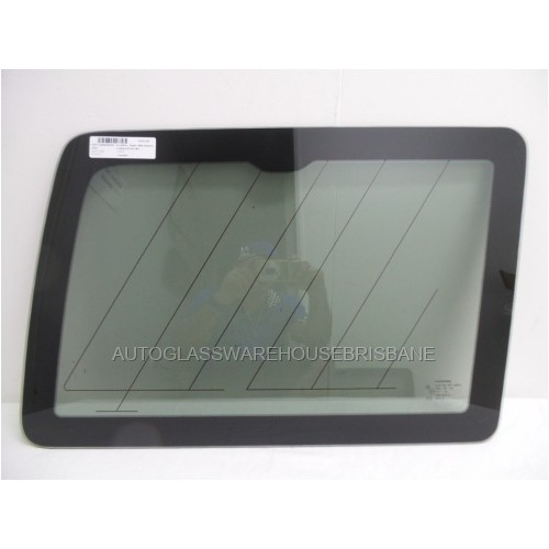 JEEP COMMANDER XH - 5/2006 to 3/2010 - 4DR WAGON - RIGHT SIDE REAR CARGO GLASS - GREEN - NEW