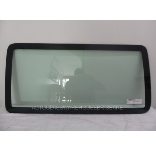 JEEP WRANGLER JK - 3/2007 to 11/2010 - 2DR/4DR WAGON - DRIVERS - RIGHT SIDE CARGO GLASS - GREEN (876w X 425h) - NEW