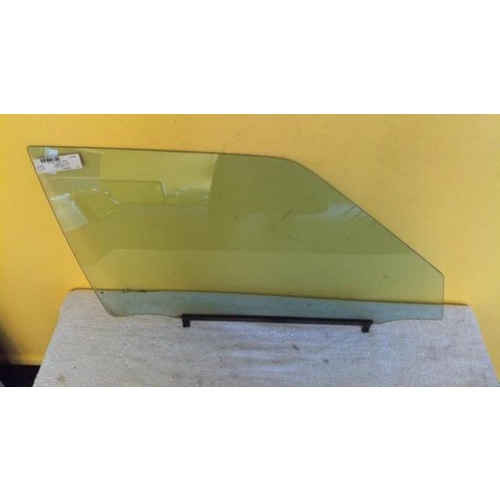 suitable for TOYOTA CAMRY SV11 - 5DR HATCH 4/83>4/87 - RIGHT SIDE FRONT DOOR GLASS - (SECOND-HAND)