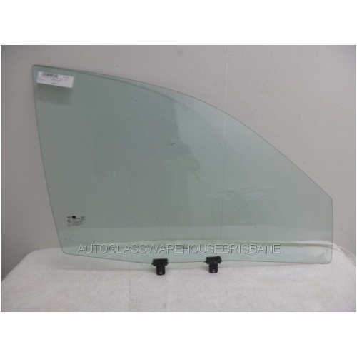 KIA OPTIMA GD - 5/2001 to 2/2003 - 4DR SEDAN - DRIVERS - RIGHT SIDE FRONT DOOR GLASS - WITH 2 HOLES - NEW