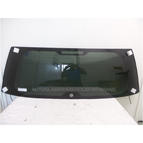 suitable for TOYOTA LANDCRUISER 200 SERIES - 11/2007 to 9/2021 - 5DR WAGON - REAR WINDSCREEN GLASS - FIXED - HEATED - PRIVACY GREY - NEW