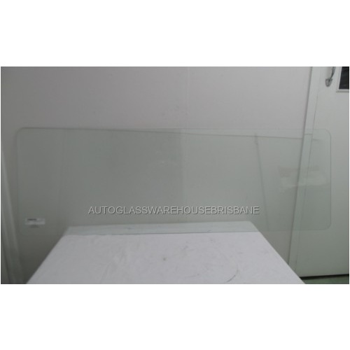 MERCEDES MB100/140 - 11/1999 to 12/2004 - LWB VAN - REAR LH & RH FIXED WINDOW GLASS - GENUINE FIT (S RUBBER IN) 1580 X 525 - NEW