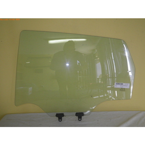 NISSAN DUALIS J10 - 5 SEATER - 10/2007 to 6/2014 - 4DR WAGON - PASSENGERS - LEFT SIDE REAR DOOR GLASS - NEW