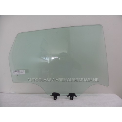 NISSAN DUALIS J10 - 5 SEATER - 10/2007 to - 6/2014 - 4DR WAGON - DRIVER - RIGHT SIDE REAR DOOR GLASS - GREEN - NEW