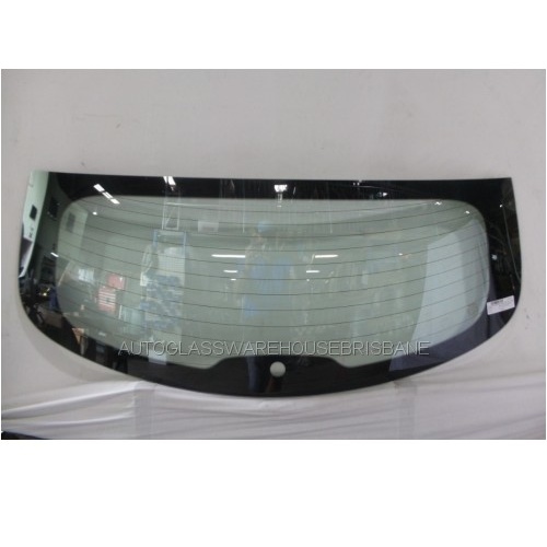 NISSAN DUALIS J10 - 5 SEATER - 10/2007 to 6/2014 - 4DR WAGON - REAR WINDSCREEN GLASS - GREEN - HEATED - NEW