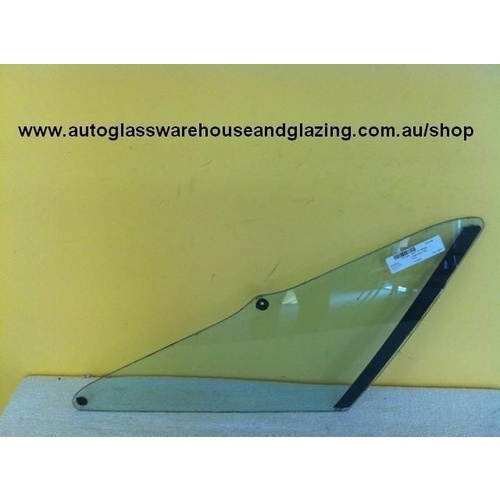 suitable for TOYOTA CAMRY SV11 - 5DR HATCH 4/83>4/87 - RIGHT SIDE OPERA GLASS - (SECOND-HAND)