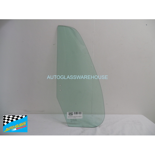 NISSAN UD - 1/1995 to CURRENT - CW/MK/NK/PK/LK SERIES - TRUCK - DRIVERS - RIGHT SIDE FRONT VENT GLASS - GREEN - 2 HOLES - 640H X 275W - NEW