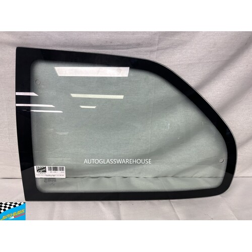 PEUGEOT 306 N3 - 4/1994 to 6/2002 - 3DR HATCH - LEFT SIDE REAR CARGO GLASS - NEW