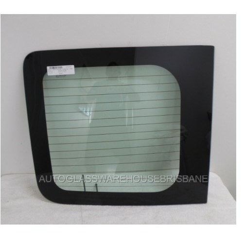 RENAULT TRAFFIC X83 - 2004 to 2015 - LWB/SWB - VAN - LEFT SIDE REAR BARN DOOR GLASS - GREEN - HEATED (DOES NOT SUIT HIGH ROOF) - NEW