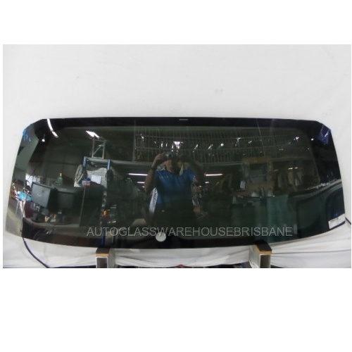 suitable for TOYOTA RAV4 30 SERIES - 1/2006 TO 2/2013 - 5DR WAGON - REAR WINDSCREEN GLASS - HEATED - PRIVACY GREY - 1 HOLE - NEW