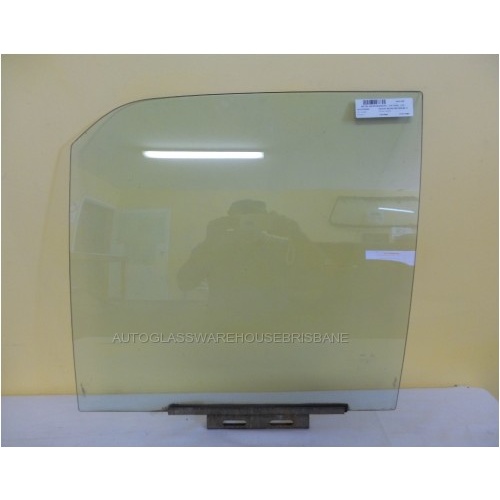 MITSUBISHI TRITON ME/MF - 10/1986 to 09/1996 - 2DR/4DR UTE - PASSENGERS- LEFT SIDE FRONT DOOR GLASS - WITH VENT - CLEAR- NEW