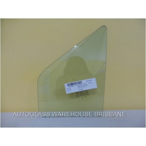 suitable for TOYOTA YARIS NCP13R - 11/2011 to 05/2020 - 3DR/5DR HATCH - PASSENGER - LEFT SIDE FRONT QUARTER GLASS - GREEN - NEW