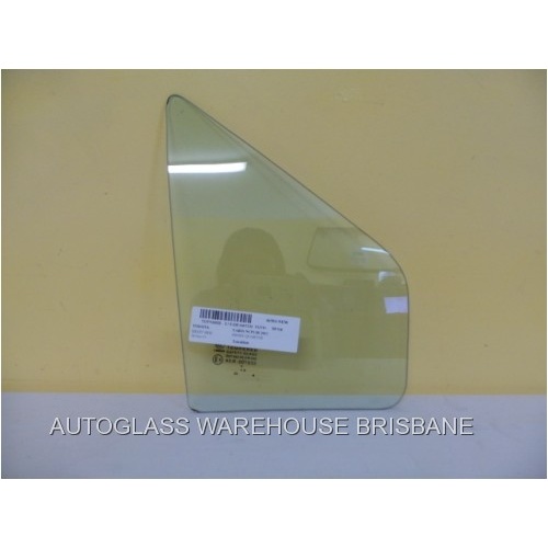 suitable for TOYOTA YARIS NCP13R - 11/2011 TO 5/2020 - 3DR/5DR HATCH - DRIVER - RIGHT SIDE FRONT QUARTER GLASS - GREEN - NEW