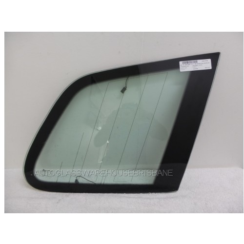 VOLKSWAGEN TOUAREG 7P 4WD - 7/2011 to 12/2018 - 5DR WAGON - DRIVERS - RIGHT SIDE REAR CARGO GLASS - WITH AERIAL - NO ENCAPSULATION - NEW