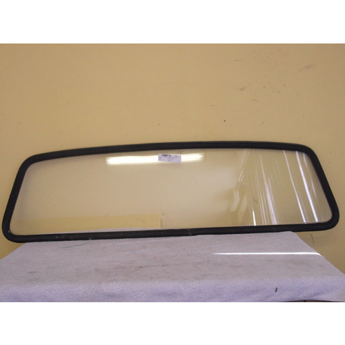 FORD COURIER 1/1979 TO 5/1985 - 2DR CAB-CHASSIS - REAR WINDSCREEN GLASS (1236MM X 332MM) - (Second-hand)