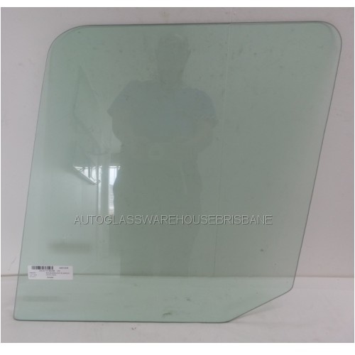 VOLVO FL SERIES FL7/FL10/FL12 - 1987 to 2/1999 - TRUCK - PASSENGERS - LEFT SIDE FRONT DOOR GLASS - CURVED - RUBBER FIT - 2262 x 866 - GREEN - NEW