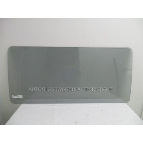 MERCEDES MB100/140 VAN 11/1999 to 12/2004 - SWB/LWB - LEFT or RIGHT SIDE - FRONT or REAR FIXED WINDOW GLASS - COMMON - GREY - 530mm  X 1125mm - NEW