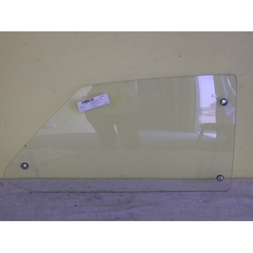 suitable for TOYOTA COROLLA KE30 - 1974 to 9/1981 - 2DR COUPE - DRIVERS - RIGHT SIDE REAR FLIPPER GLASS - (SECOND-HAND)