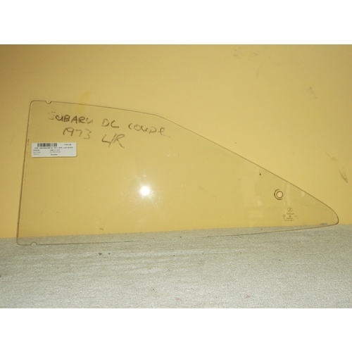 SUBARU DL 1300/1400 COUPE 1973 - PASSENGER SIDE - LEFT SIDE FLIPPER REAR GLASS - (Second-hand)