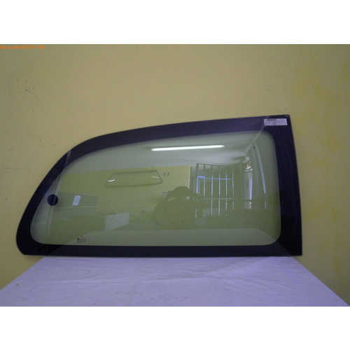 CHRYSLER GRAND VOYAGER NS LWB - 3/1997 to 4/2001 - 5DR WAGON - DRIVERS - RIGHT SIDE REAR CARGO GLASS (1120MM X 553MM HIGH) - (Second-hand)
