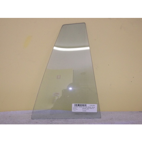 suitable for TOYOTA CRESSIDA MX32/36 - 4DR SED 4/77>12/80-DRIV-RIGHT SIDE- REAR QUARTER GLASS - NEW
