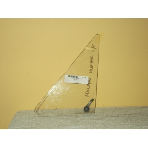 HILLMAN HUNTER 1/1967 to 1/1974 - 4DR SEDAN - PASSENGERS - LEFT SIDE FRONT QUARTER GLASS - (Second-hand)