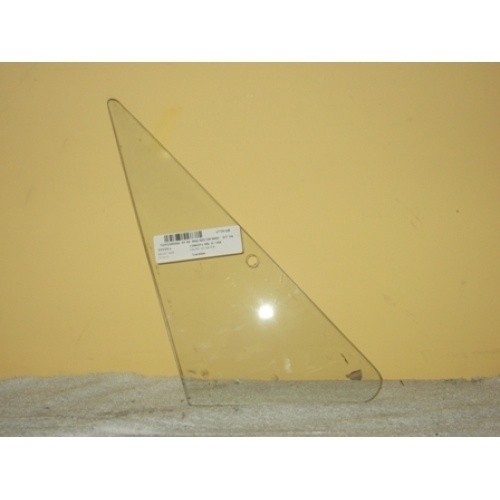 suitable for TOYOTA CORONA RT60/MK2 -  1968 TO 1970 - SEDAN/WAGON - DRIVERS - RIGHT SIDE FRONT QUARTER GLASS - (SECOND-HAND)