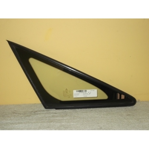 MITSUBISHI GRANDIS BA - 6/2004 TO CURRENT - 5DR WAGON - DRIVERS - RIGHT SIDE FRONT QUARTER GLASS - ENCAPSULATED - (Second-hand)