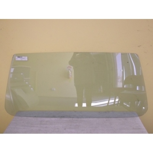 suitable for TOYOTA CORONA RT118 - 3/1974 to 9/1979 - 4DR WAGON - REAR WINDSCREEN GLASS - (SECOND-HAND)