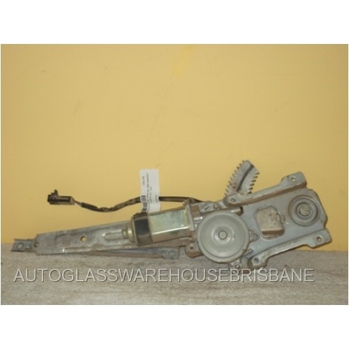 NISSAN PATROL GU - 11/1997 to 12/2016 - 4DR WAGON - DRIVERS - RIGHT SIDE REAR WINDOW REGULATOR - ELECTRIC - (Second-hand)
