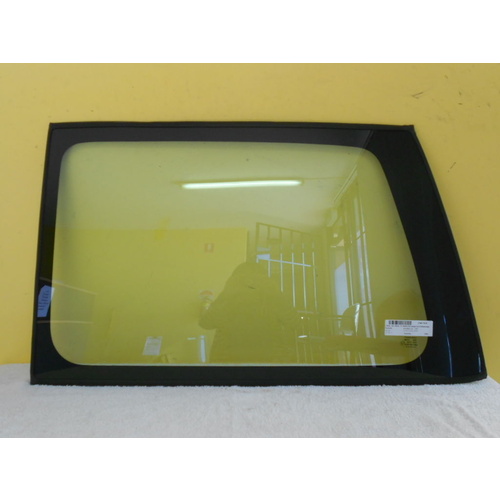 NISSAN PATROL GU - 11/1997 to 12/2016 - 4DR WAGON - DRIVERS - RIGHT SIDE REAR BARN DOOR GLASS - NON HEATED, NON ENCAPSULATED - LARGE - LOW STOCK - NEW