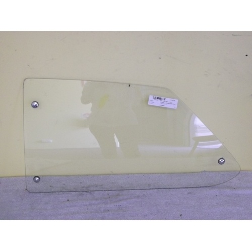 suitable for TOYOTA COROLLA KE30 - 1974 to 9/1981 - 2DR COUPE - PASSENGERS - LEFT SIDE REAR FLIPPER GLASS - (SECOND-HAND)